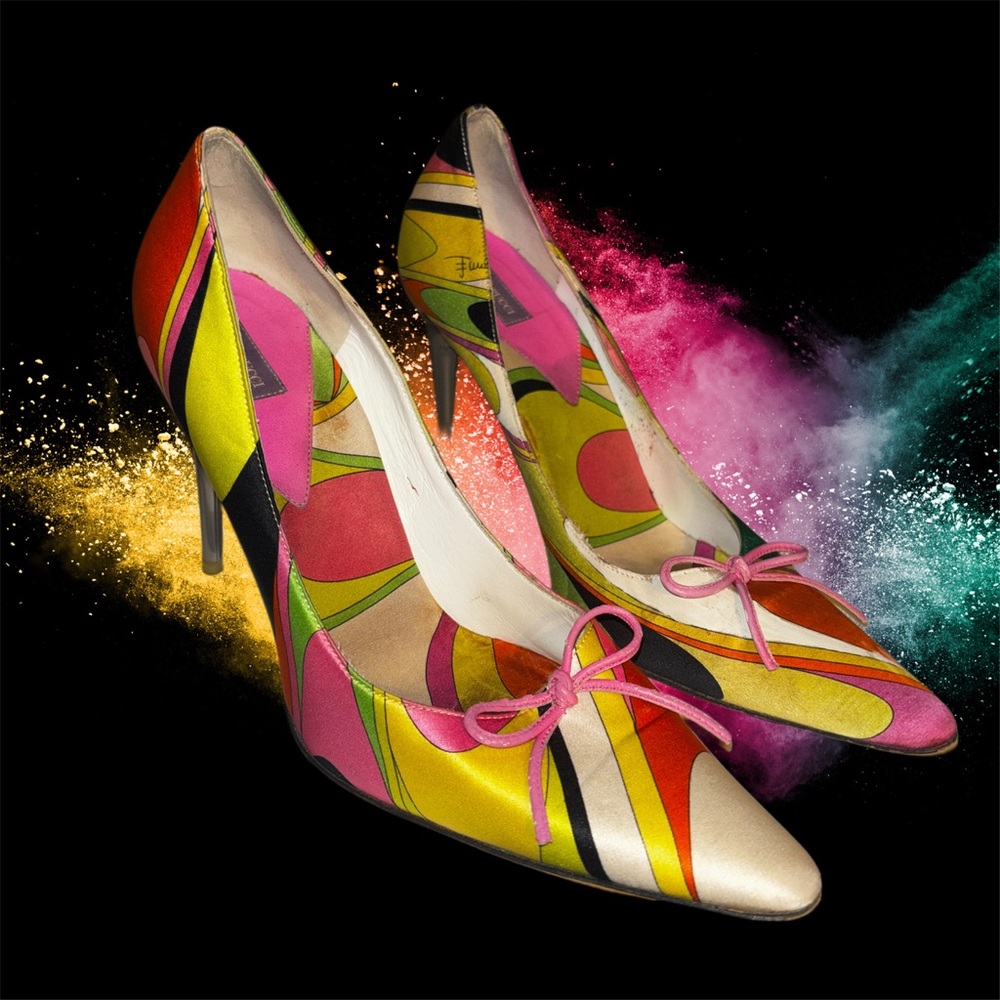 Emilio Pucci Multicolor Women's Heels - Picture 6 of 7